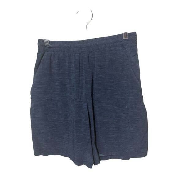 LULULEMON Pace Breaker Short Mens Small Heather Navy Blue - Picture 4 of 9